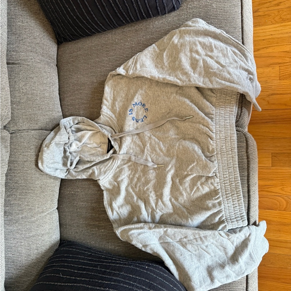 Gray Juniors Hoodie Forever 21
